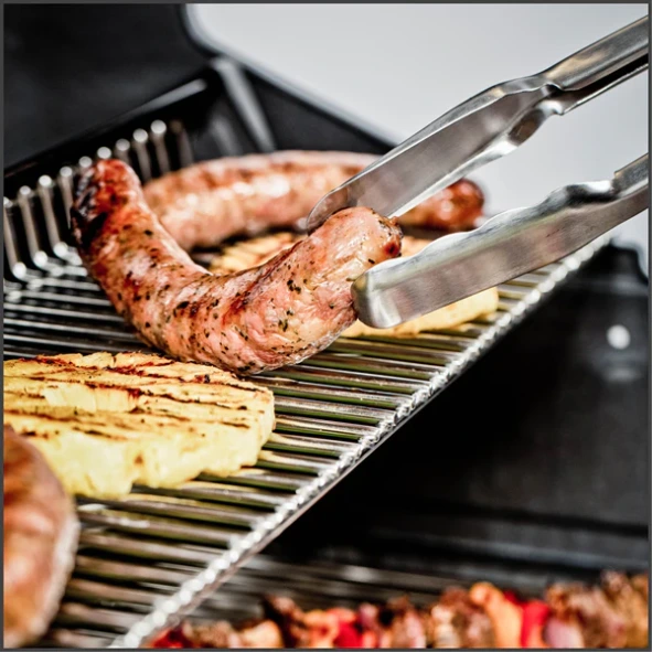 Grille chauffante en acier inoxydable