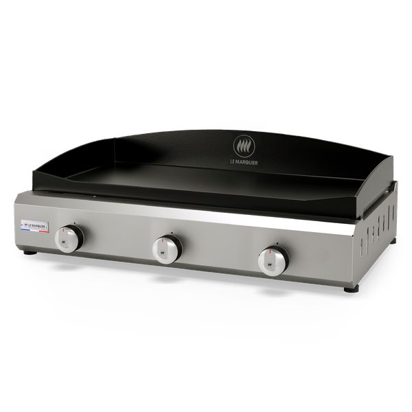 [PLEA375ECAN] [LE MARQUIER] - Plancha au gaz Amalia 375 (Noir)