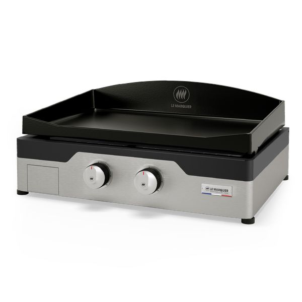 [PLSA260ICAN] [LE MARQUIER] - Plancha au gaz Allure 260 (Acier inoxydable)